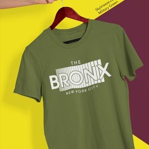 Color - Military Green- Mens Short Sleeve T-shirt -